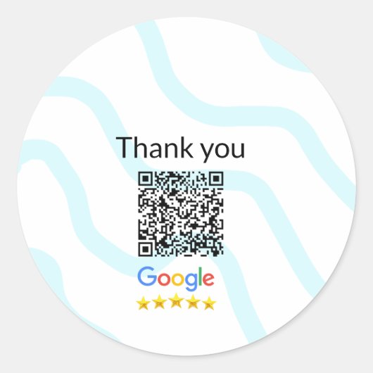 Einfacher minimaler q r Code Hinzufügen Logo Scan- Runder Aufkleber (Vorderseite)