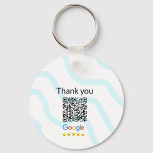 Einfacher minimaler q r Code Hinzufügen Logo Scan- Schlüsselanhänger