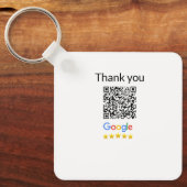 Einfacher minimaler q r Code Hinzufügen Logo Scan- Schlüsselanhänger (Vorderseite)