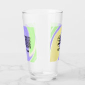 Einfacher minimaler QR-Code-Logo-Scan-Code-Name te Glas (Rechts)