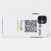 Einfacher minimaler QR-Code-Logo-Scan-Code-Name wi Case-Mate iPhone Hülle (Rückseite (Horizontal))