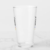 Einfacher minimaler QR-Code-Logo-Scan-Code-Name wi Glas (Links)