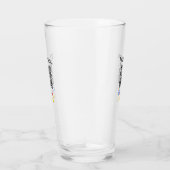 Einfacher minimaler QR-Code-Logo-Scan-Code-Name wi Glas (Rechts)