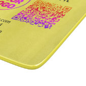 Einfacher minimaler QR-Code-Logo-Scan-Code-Name wi Schneidebrett (Ecke)