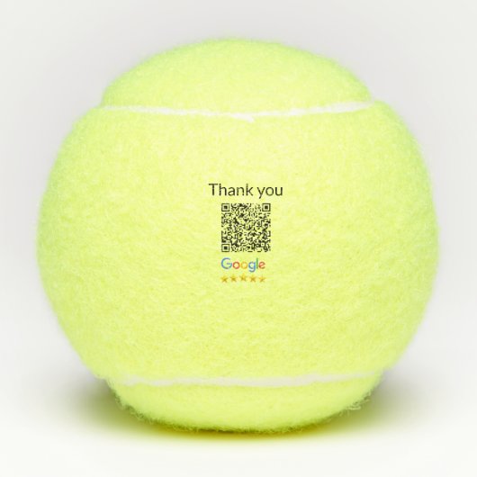 Einfacher minimaler QR-Code-Logo-Scan-Code-Name wi Tennisbälle (Vorderseite)