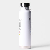 Einfacher minimaler QR-Code-Logo-Scan-Code-Name wi Trinkflasche (Links)