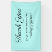 einfacher minimaler Textstil, um Ihre Namensadress Banner (Vertikal)