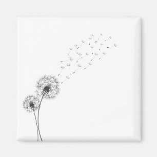 Einfacher Minimalistischer durchbrennenmagnet des Magnet