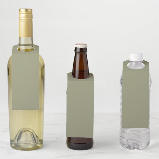 Einfacher, minimalistischer Weihrauch Flaschenanhänger (Beispiel)