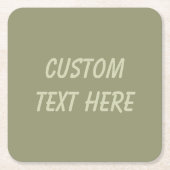 Einfacher, minimalistischer Weihrauch Rechteckiger Pappuntersetzer (Vorderseite)