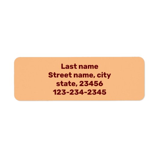 einfacher Minimalname hier benutzerdefiniertes Ver (Vorne)