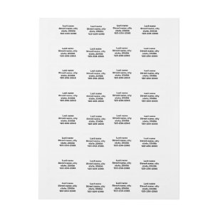 einfacher Minimalname hier benutzerdefiniertes Ver