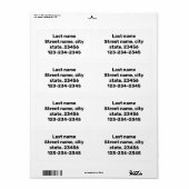 einfacher Minimalname hier benutzerdefiniertes Ver (Vorne)