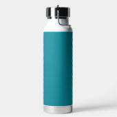 Einfacher moderner blauer Lehrer Trinkflasche (Links)