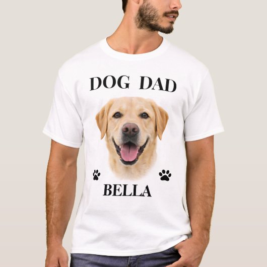 Einfacher moderner cooler benutzerdefinierter Name T-Shirt (Vorderseite)