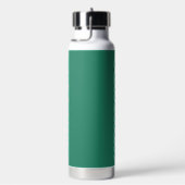 Einfacher moderner grüner Lehrer Trinkflasche (rechts)
