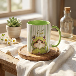 Einfacher moderner Name und Foto des Haustiers Tasse