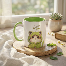 Einfacher moderner Name und Foto des Haustiers Tasse