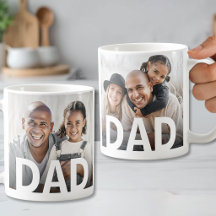 Einfacher moderner Papa-Foto