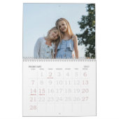 Einfacher moderner Schreibtisch für Enkelkinder-Fo Kalender (Feb 2027)