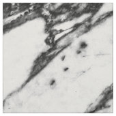 Einfacher moderner Schwarzweiss-Marmorstein Stoff (Muster)