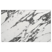 Einfacher moderner Schwarzweiss-Marmorstein Stoff (Fat Quarter (45,7 x 55,9 cm))