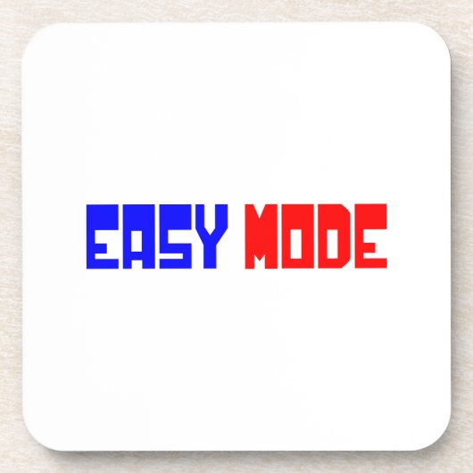 EINFACHER MODUS GETRÄNKEUNTERSETZER (Vorderseite)