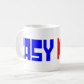 EINFACHER MODUS KAFFEETASSE (Vorderseite Links)