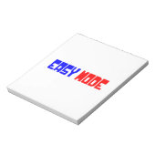 EINFACHER MODUS NOTIZBLOCK (Rotiert)