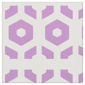 Einfacher Mustergewebe-Streifenkreis (Lavendel) Stoff (Nahaufnahme)