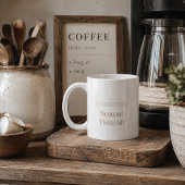 Einfacher Nordic Thread Classic Becher, 330 ml Kaffeetasse