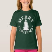 EINFACHER NUR CHRISTMAS-BAUM T-Shirt (Vorderseite)