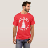 EINFACHER NUR CHRISTMAS-BAUM T-Shirt (Vorne ganz)