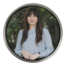 Einfacher personalisierter Golfballmarker mit Foto