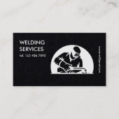 Einfacher Premium Welcher Visitenkarte (Vorderseite)