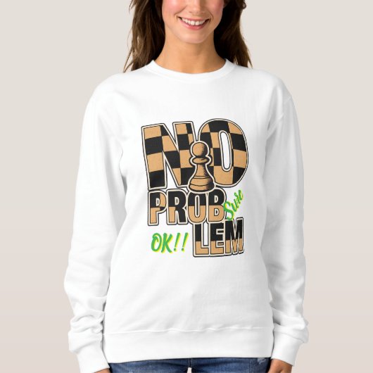 Einfacher Pullover für Damen (Vorderseite)