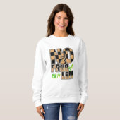 Einfacher Pullover für Damen (Vorne ganz)