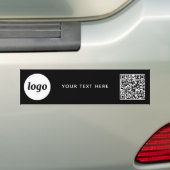 Einfacher QR-Code für Logos und Text Autoaufkleber (Auf Auto)