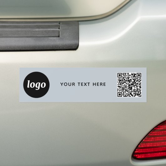 Einfacher QR-Code für Logos und Text Autoaufkleber (Auf Auto)