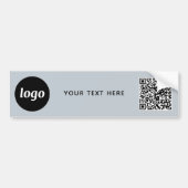 Einfacher QR-Code für Logos und Text Autoaufkleber (Vorne)