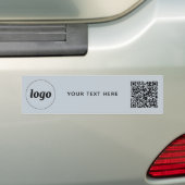 Einfacher QR-Code für Logos und Text Autoaufkleber (Auf Auto)