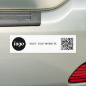Einfacher QR-Code für Logos und Text Autoaufkleber (Auf Auto)