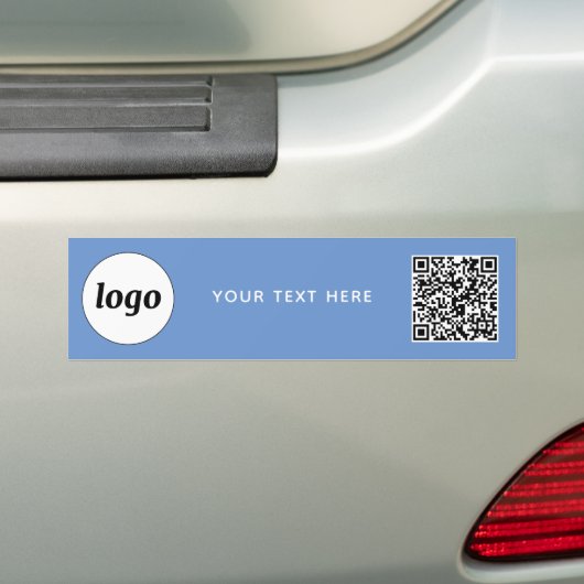 Einfacher QR-Code für Logos und Text Autoaufkleber (Auf Auto)