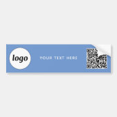 Einfacher QR-Code für Logos und Text Autoaufkleber (Vorne)