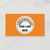 Einfacher QR-Code Telefonnummerkarte (Rückseite)