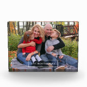 Einfacher Rahmen Fotoblock (Vorderseite)