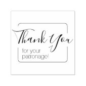 Einfacher Rahmen Vielen Dank Permastempel (Design)