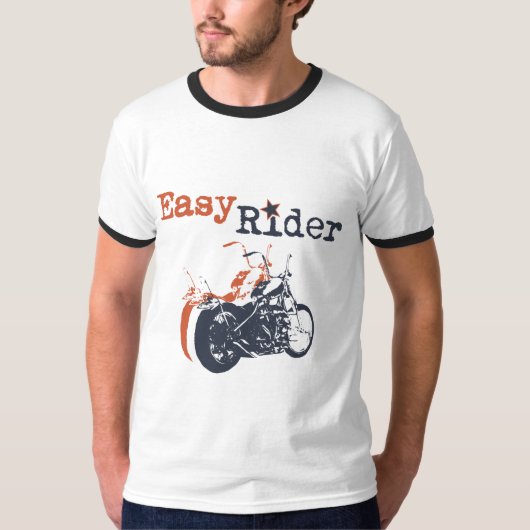 Einfacher Reiter-Chopper T-Shirt (Vorderseite)