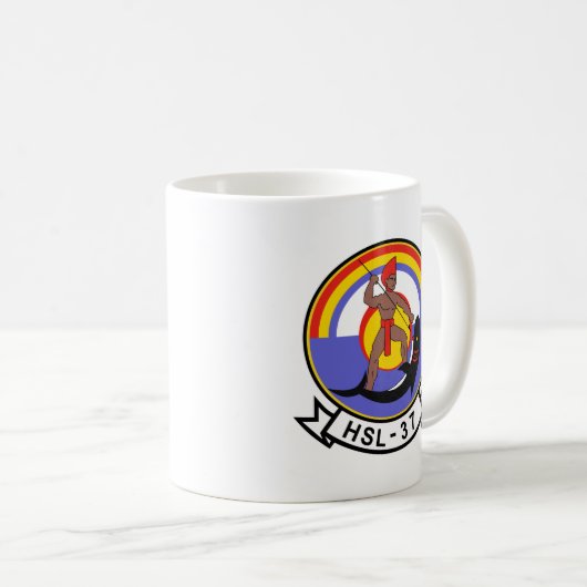 Einfacher Reiter HSL-37 Kaffeetasse (VorderseiteRechts)