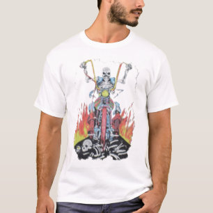 Einfacher Reiter-T - Shirt